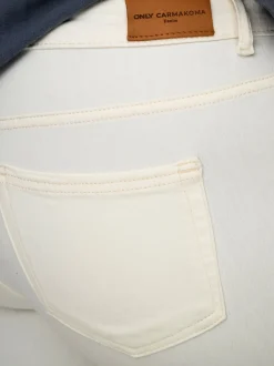 CARWILLY Mid waist capri Skinny fit Jeans