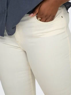 CARWILLY Mid waist capri Skinny fit Jeans