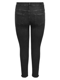 CARWILLY Mid waist Skinny fit Enkel lengte Jeans