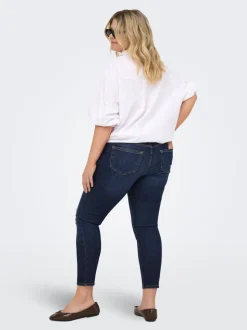CARWILLY Mid waist Skinny fit Enkel lengte Jeans