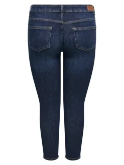 CARWILLY Mid waist Skinny fit Enkel lengte Jeans