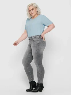 CARWILLY Regular waist Skinny fit Enkel lengte Jeans