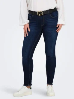 CARWILLY Regular waist Skinny fit Enkel lengte Jeans