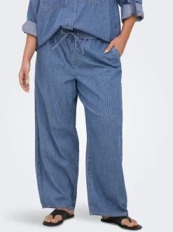 CARYASMIN Wide leg fit Broek met wijde pijpen