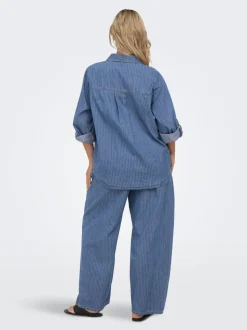 CARYASMIN Wide leg fit Broek met wijde pijpen