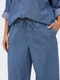 CARYASMIN Wide leg fit Broek met wijde pijpen