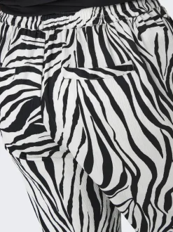 CARYAVA Regular fit Broek met wijde pijpen