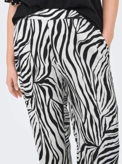 CARYAVA Regular fit Broek met wijde pijpen