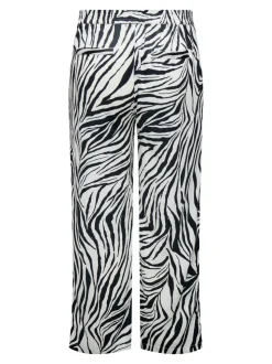 CARYAVA Regular fit Broek met wijde pijpen