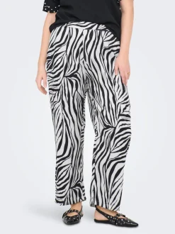 CARYAVA Regular fit Broek met wijde pijpen