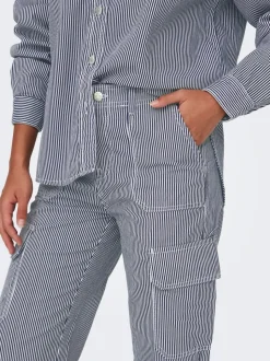 JDYABBY Wide leg fit Broek met wijde pijpen