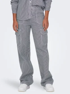 JDYABBY Wide leg fit Broek met wijde pijpen