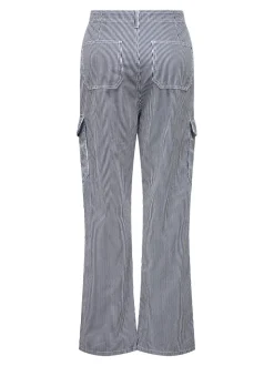 JDYABBY Wide leg fit Broek met wijde pijpen