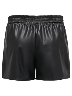 JDYALAIA Mid waist Regular fit Short van synthetisch leer