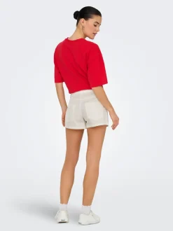 JDYANYA Mid waist Regular fit Denim shorts