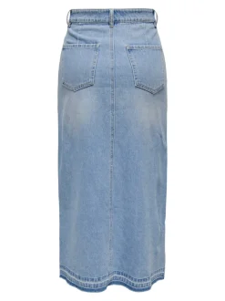JDYBELLA Denim Denim rok Midi-rok