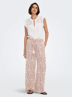 JDYBREE Wide leg fit Broek met wijde pijpen