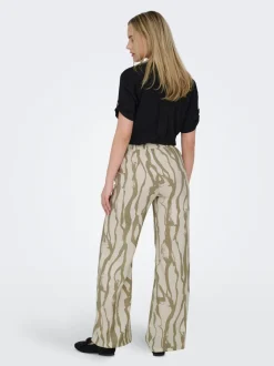 JDYCAMILLE Wide leg fit Broek met wijde pijpen