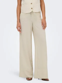 JDYCARA Wide leg fit Broek met wijde pijpen