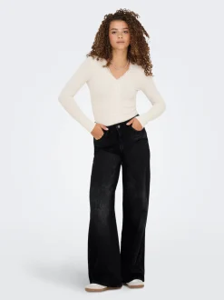 JDYCARINA High waist Wide leg fit Jeans