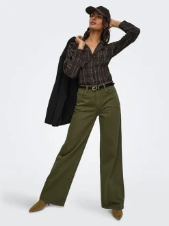 JDYCARINA High waist Wide leg fit Jeans