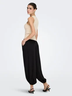 JDYCASSY Baggy fit Broek met wijde pijpen