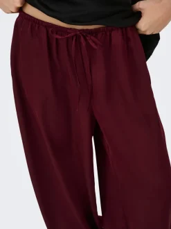 JDYCASSY Baggy fit Broek met wijde pijpen