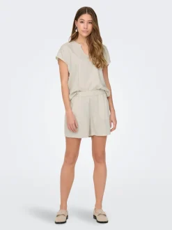 JDYCAYA High waist Regular fit Linnen Shorts