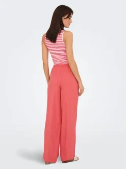 JDYCAYA Wide leg fit Linnen Broeken