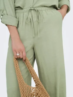JDYCAYA Wide leg fit Linnen Broeken