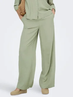 JDYCAYA Wide leg fit Linnen Broeken