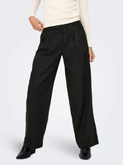 JDYCHARLY Wide leg fit Broek met wijde pijpen