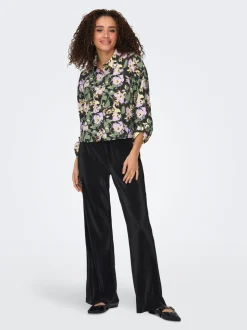 JDYCITA Wide leg fit Broek met wijde pijpen