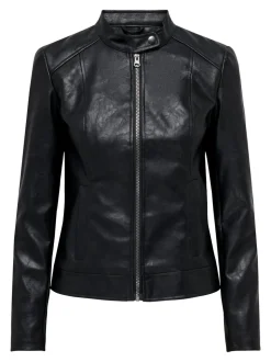 JDYEMILY Jas van synthetisch leer