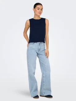 JDYFELINA-FINA High waist Wide leg fit Jeans