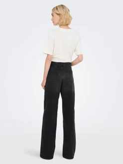 JDYFELINA-FINA High waist Wide leg fit Jeans