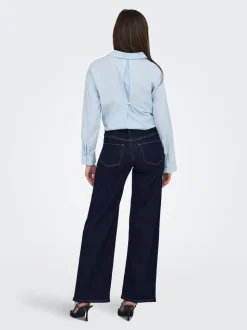 JDYFELINA-FINA High waist Wide leg fit Jeans
