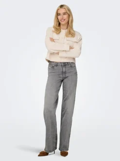 JDYFELINA-FINA High waist Wide leg fit Jeans
