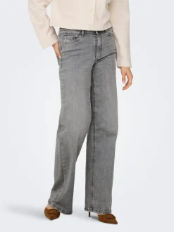JDYFELINA-FINA High waist Wide leg fit Jeans