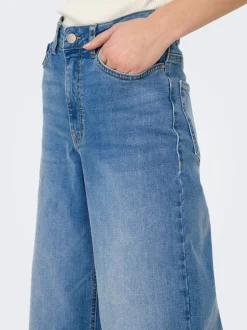JDYFELINA-FINA High waist Wide leg fit Jeans