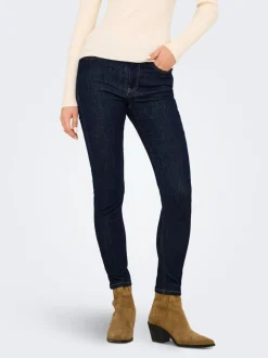 JDYFINA Mid waist Skinny fit Enkel lengte Jeans