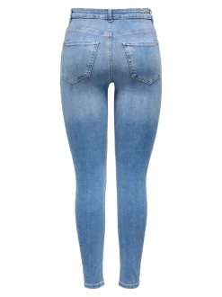 JDYFINA Mid waist Skinny fit Enkel lengte Jeans