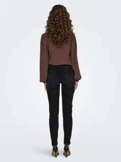 JDYFINA Mid waist Skinny fit Enkel lengte Jeans