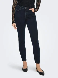JDYFINA Mid waist Skinny fit Enkel lengte Jeans