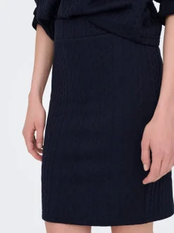 JDYFIOLA Kokerrok Midi-rok
