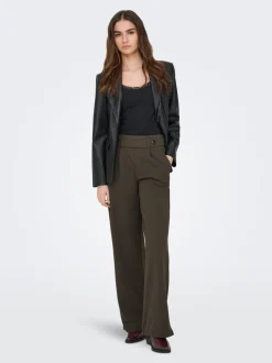 JDYGEGGO Wide leg fit Broek met wijde pijpen