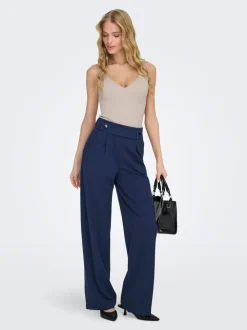 JDYGEGGO Wide leg fit Broek met wijde pijpen