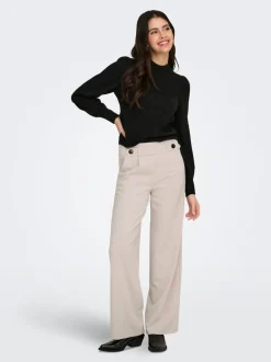 JDYGEGGO Wide leg fit Broek met wijde pijpen