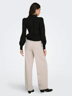 JDYGEGGO Wide leg fit Broek met wijde pijpen