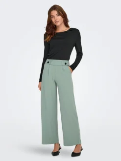 JDYGEGGO Wide leg fit Broek met wijde pijpen